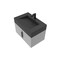Castello Usa Nile 30-inch Gray Vanity Set with Black Top and Black Handles CB-MC-30G-BL-2053-BL - alternate 1